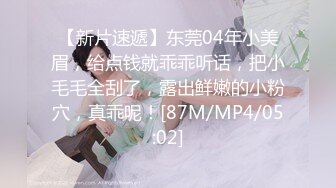 【新片速遞】东莞04年小美眉，给点钱就乖乖听话，把小毛毛全刮了，露出鲜嫩的小粉穴，真乖呢！[87M/MP4/05:02]