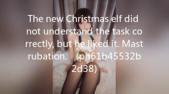 The new Christmas elf did not understand the task correctly, but he liked it. Mastrubation.♡ (ph61b45532b2d38)