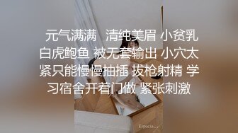 ⭐元气满满⭐清纯美眉 小贫乳 白虎鲍鱼 被无套输出 小穴太紧只能慢慢抽插 拔枪射精 学习宿舍开着门做 紧张刺激