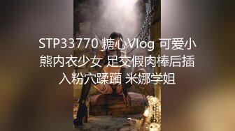 STP33770 糖心Vlog 可爱小熊内衣少女 足交假肉棒后插入粉穴蹂躏 米娜学姐