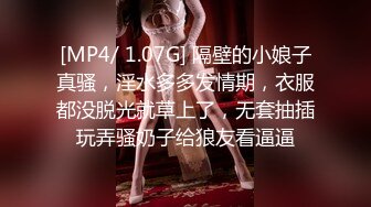 [MP4/ 1.07G] 隔壁的小娘子真骚，淫水多多发情期，衣服都没脱光就草上了，无套抽插玩弄骚奶子给狼友看逼逼