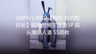 [MP4/2.88G]【推特 我的枪好长】肌肉男博主淫妻3P 踩头爆操人妻 SS调教