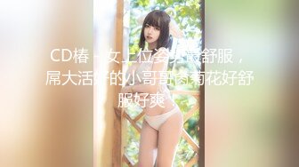 CD椿 - 女上位姿势最舒服，屌大活好的小哥哥肏菊花好舒服好爽！