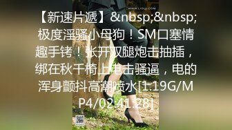 【新速片遞】&nbsp;&nbsp;极度淫骚小母狗！SM口塞情趣手铐！张开双腿炮击抽插，绑在秋千椅上电击骚逼，电的浑身颤抖高潮喷水[1.19G/MP4/02:41:28]