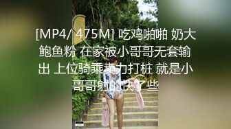 [MP4/ 475M] 吃鸡啪啪 奶大鲍鱼粉 在家被小哥哥无套输出 上位骑乘卖力打桩 就是小哥哥射的快了些