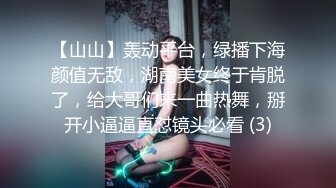 【山山】轰动平台，绿播下海颜值无敌，湖南美女终于肯脱了，给大哥们来一曲热舞，掰开小逼逼直怼镜头必看 (3)