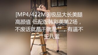 [MP4/422MB]极品大长美腿高颜值 低配版韩彩英第2场，不废话就是干就是艹，有逼不艹王八蛋