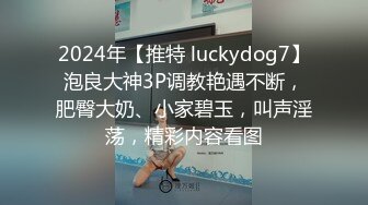 2024年【推特 luckydog7】泡良大神3P调教艳遇不断，肥臀大奶、小家碧玉，叫声淫荡，精彩内容看图