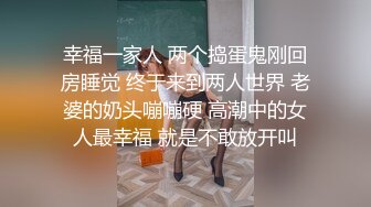 幸福一家人 两个捣蛋鬼刚回房睡觉 终于来到两人世界 老婆的奶头嘣嘣硬 高潮中的女人最幸福 就是不敢放开叫