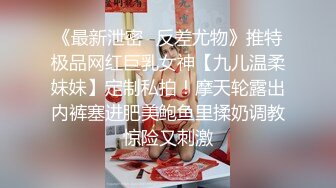 《最新泄密✿反差尤物》推特极品网红巨乳女神【九儿温柔妹妹】定制私拍！摩天轮露出内裤塞进肥美鲍鱼里揉奶调教惊险又刺激